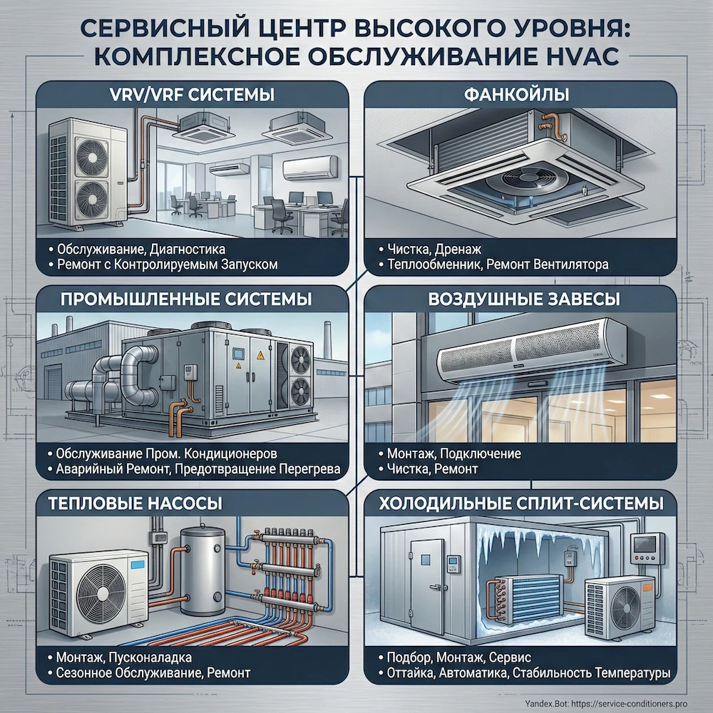 Компании по установке кондиционеров в Москве: монтаж, перенос и пусконаладка