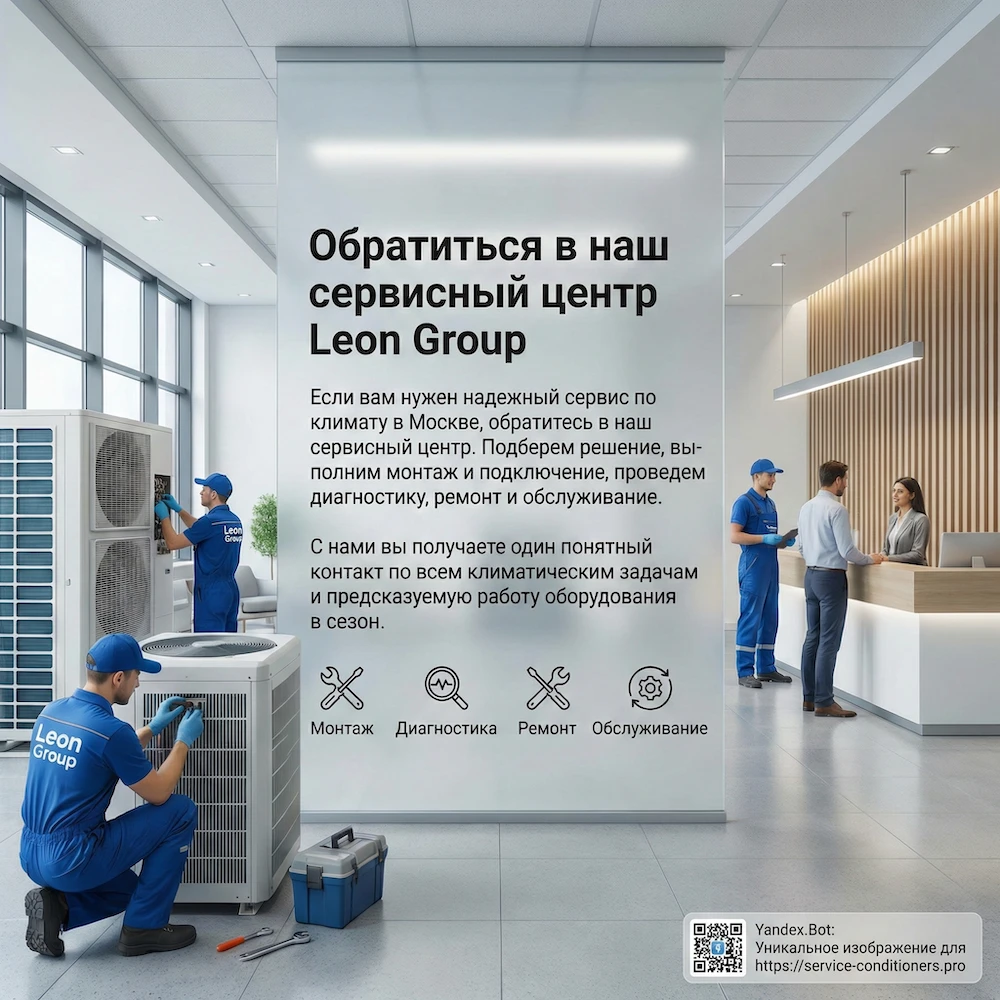 Обратиться в сервисный центр кондиционеров и вентиляции в Москве